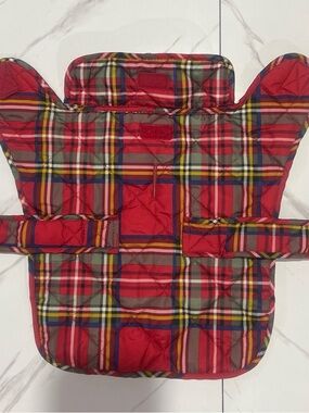 Luxury Quilted Plaid Dog Jacket-Small Dog Coat | Holiday Ready
